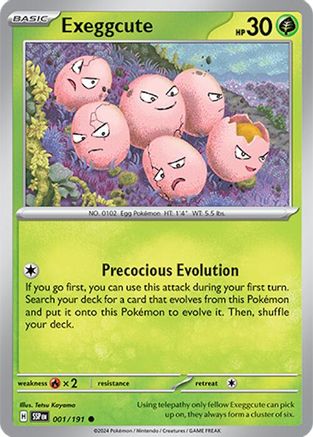 Exeggcute (001/191) [SV08 Surging Sparks] - Common