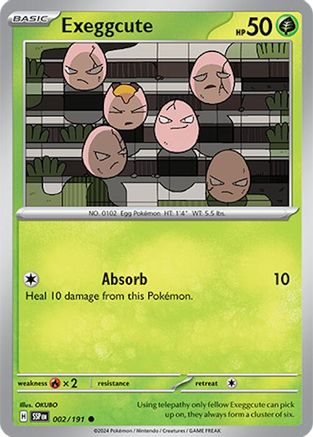 Exeggcute (002/191) [SV08 Surging Sparks] - Common