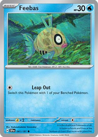 Feebas (041/191) [SV08 Surging Sparks] Reverse Holofoil - Common