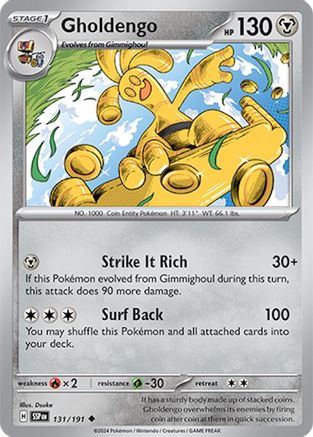Gholdengo (131) [SV08 Surging Sparks] - Uncommon