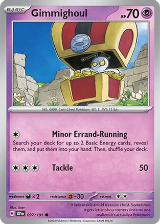 Gimmighoul (097) [SV08 Surging Sparks] - Common