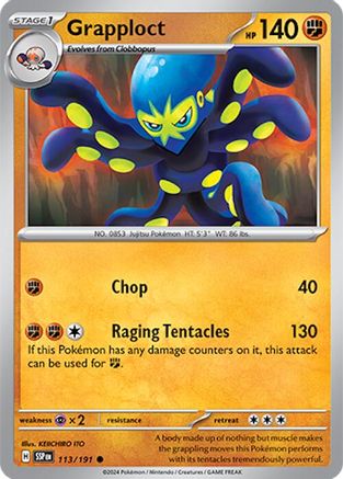 Grapploct (113) [SV08 Surging Sparks] Reverse Holofoil - Common