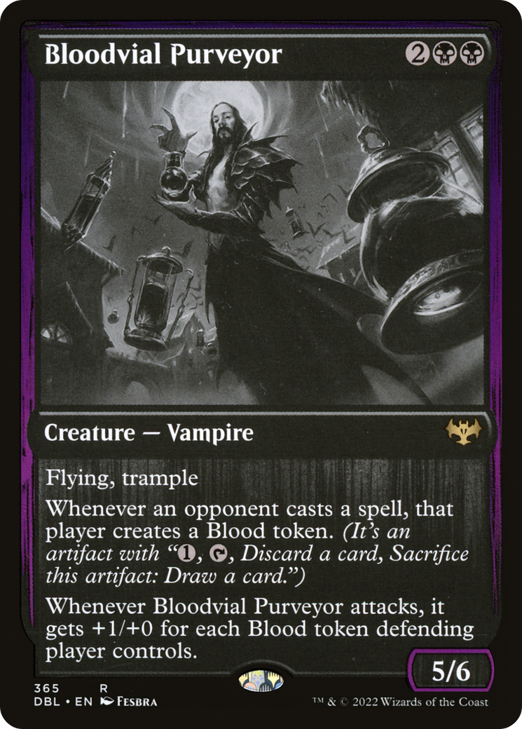 Bloodvial Purveyor (DBL-365) [Innistrad: Double Feature] Foil