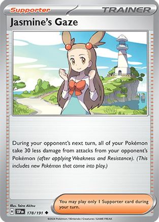 Jasmine's Gaze (178/191) [SV08 Surging Sparks] - Uncommon