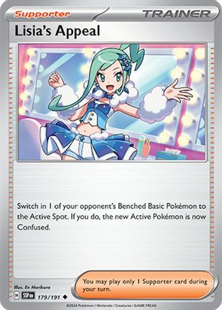 Lisia's Appeal (179/191) [SV08 Surging Sparks] - Uncommon