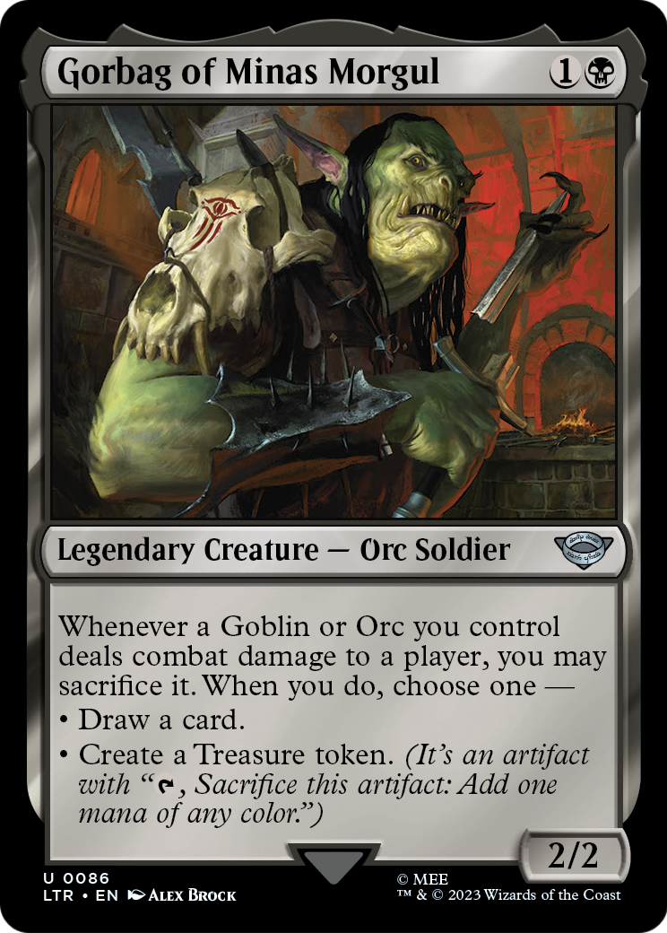 Gorbag of Minas Morgul (LTR-086) [The Lord of the Rings: Tales of Middle-earth] Foil