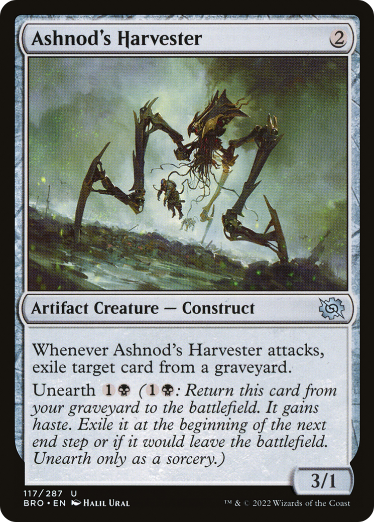 Ashnod's Harvester (BRO-117) [The Brothers' War]