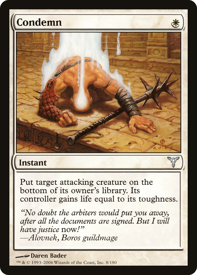 Condemn (DIS-008) [Dissension]