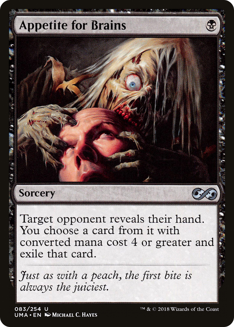 Appetite for Brains (UMA-083) [Ultimate Masters] Foil