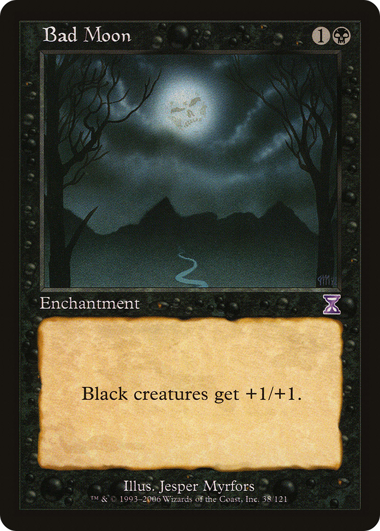 Bad Moon (TSB-038) [Time Spiral Timeshifted] Foil
