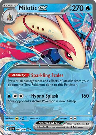 Milotic ex (042/191) [SV08 Surging Sparks] Holofoil - Double Rare