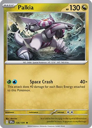 Palkia (136) [SV08 Surging Sparks] Reverse Holofoil - Rare