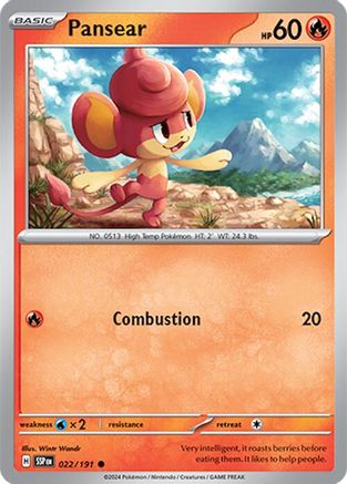 Pansear (022) [SV08 Surging Sparks] - Common