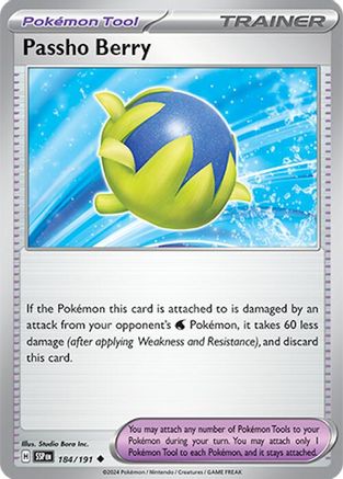 Passho Berry (184) [SV08 Surging Sparks] Reverse Holofoil - Uncommon