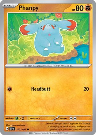 Phanpy (102/191) [SV08 Surging Sparks] - Common