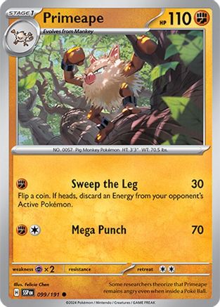 Primeape (099) [SV08 Surging Sparks] - Common