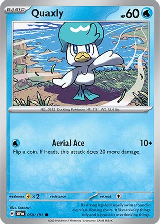 Quaxly (050) [SV08 Surging Sparks] Reverse Holofoil - Common