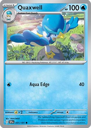 Quaxwell (051) [SV08 Surging Sparks] Reverse Holofoil - Common