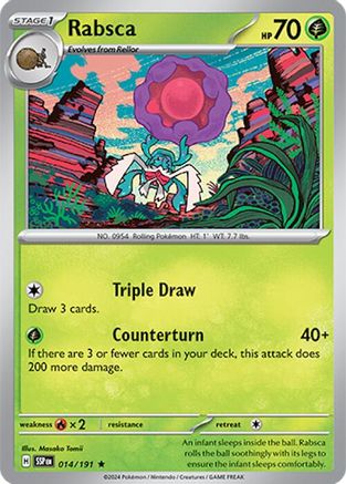 Rabsca (014) [SV08 Surging Sparks] Holofoil - Rare