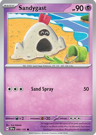 Sandygast (090) [SV08 Surging Sparks] Reverse Holofoil - Common