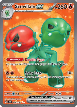 Scovillain ex (216/191) [SV08 Surging Sparks] Holofoil - Ultra Rare
