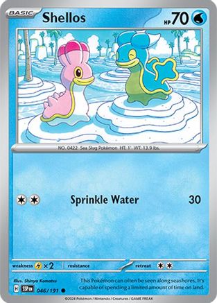 Shellos (046) [SV08 Surging Sparks] - Common