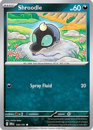 Shroodle (120) [SV08 Surging Sparks] Reverse Holofoil - Common