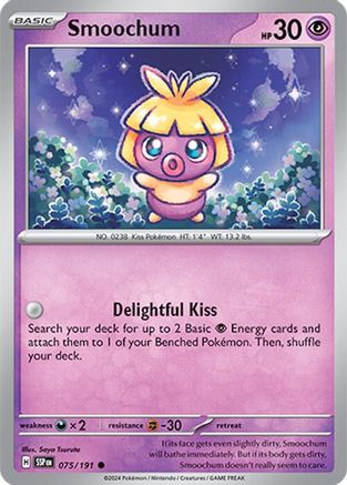 Smoochum (075) [SV08 Surging Sparks] Reverse Holofoil - Common