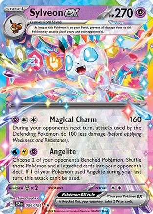 Sylveon ex (086) [SV08 Surging Sparks] Holofoil - Double Rare
