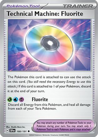 Technical Machine: Fluorite (188) [SV08 Surging Sparks] - Uncommon