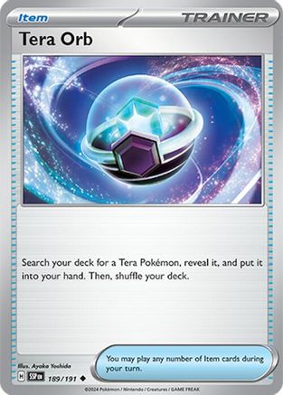 Tera Orb (189) [SV08 Surging Sparks] Reverse Holofoil - Uncommon