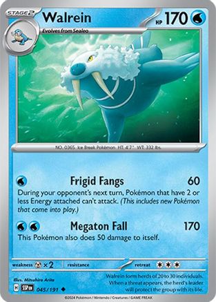 Walrein (045) [SV08 Surging Sparks] - Uncommon