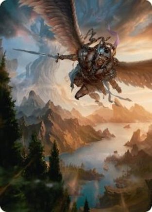 Youthful Valkyrie Art Card (28/54) (ASFDN-028) [Art Series: Foundations]
