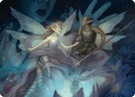 Faebloom Trick Art Card (6/54) (ASFDN-006) [Art Series: Foundations]