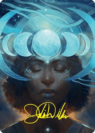 Lunar Insight Art Card (31/54) (Gold-Stamped Signature) (ASFDN-031) [Art Series: Foundations]