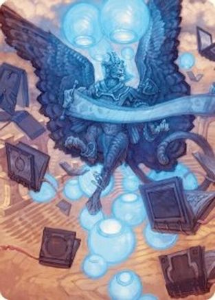 Sphinx of Forgotten Lore Art Card (33/54) (ASFDN-033) [Art Series: Foundations]