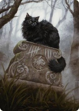 Nine-Lives Familiar 2 Art Card (36/54) (ASFDN-036) [Art Series: Foundations]