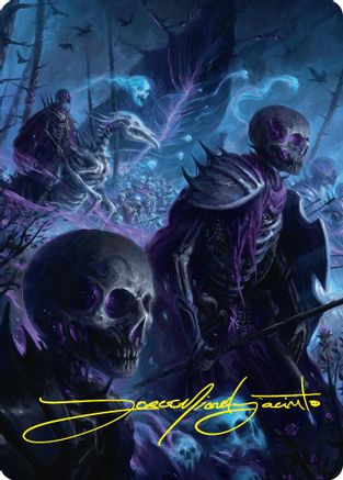 Rise of the Dark Realms Art Card (37/54) (Gold-Stamped Signature) (ASFDN-037) [Art Series: Foundations]