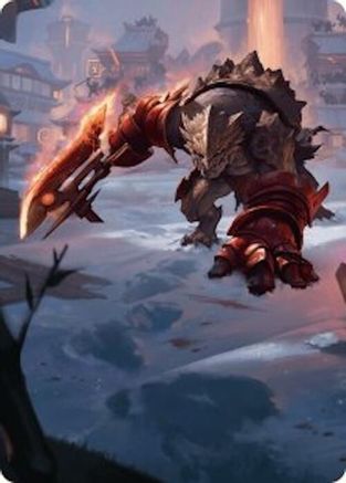 Searslicer Goblin Art Card (39/54) (ASFDN-039) [Art Series: Foundations]