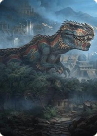 Ghalta, Primal Hunger Art Card (41/54) (ASFDN-041) [Art Series: Foundations]