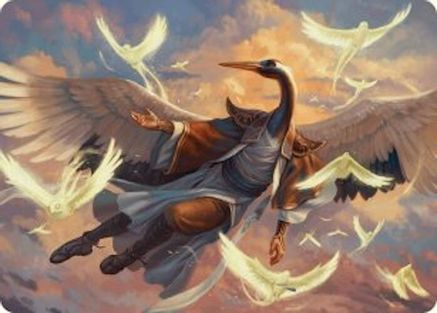 Kykar, Zephyr Awakener Art Card (16/54) (ASFDN-016) [Art Series: Foundations]
