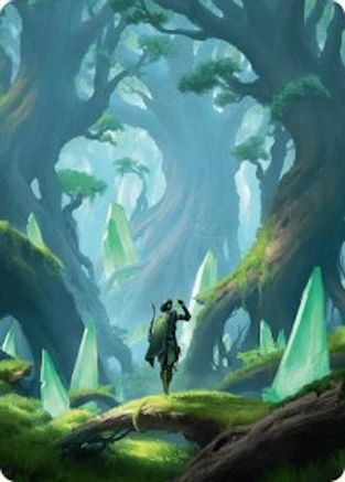 Forest Art Card (25/54) (ASFDN-025) [Art Series: Foundations]