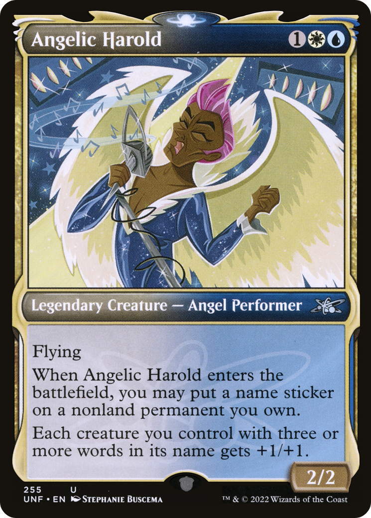 Angelic Harold (Showcase) (UNF-255) [Unfinity] Foil