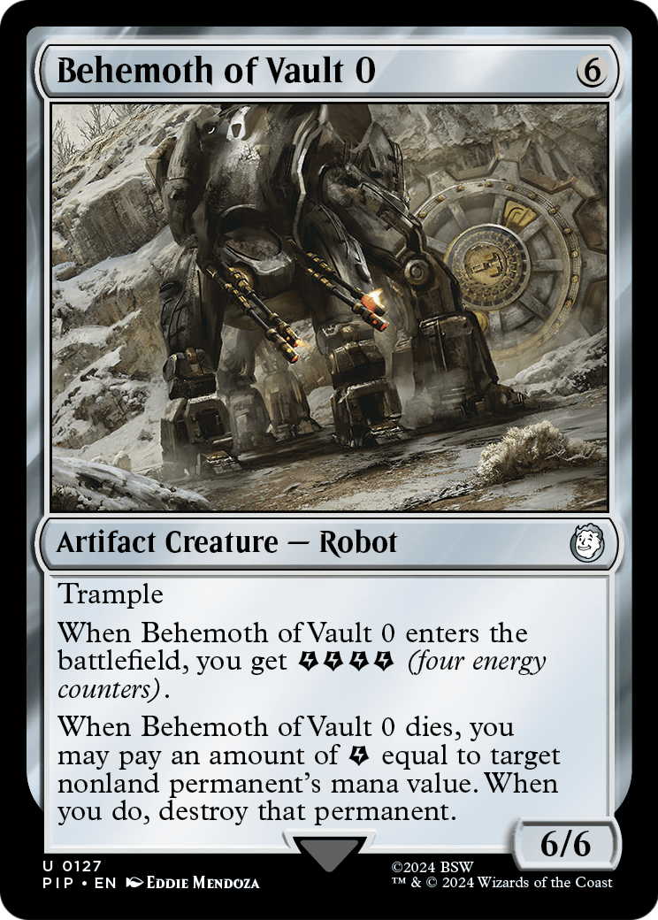 Behemoth of Vault 0 (PIP-127) [Fallout]