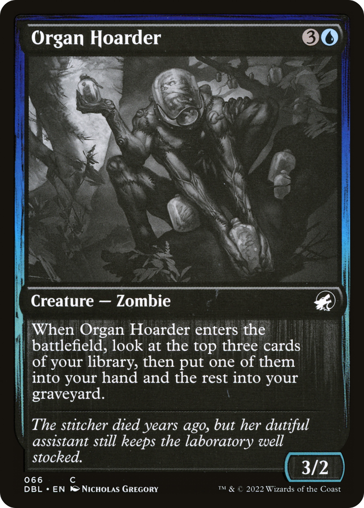 Organ Hoarder (DBL-066) [Innistrad: Double Feature] Foil