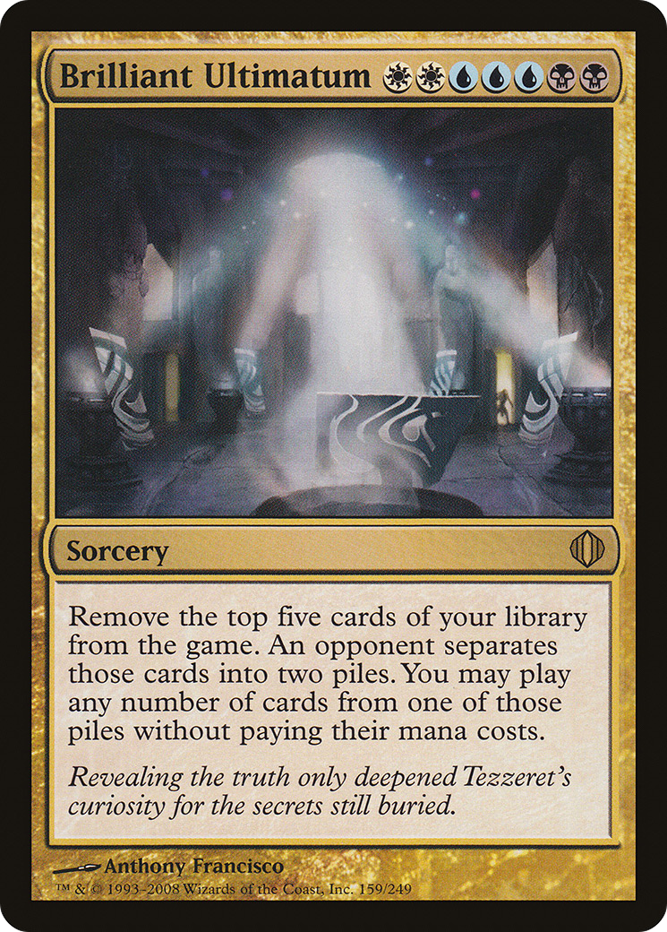 Brilliant Ultimatum (ALA-159) [Shards of Alara] Foil