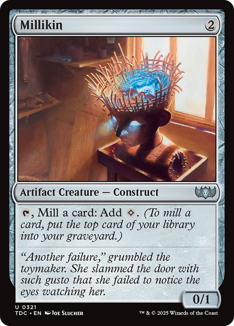 Millikin (TDC-321) [Commander: Tarkir: Dragonstorm]