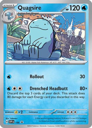 Quagsire (156) [SV Scarlet & Violet Promo Cards] Holofoil - Promo
