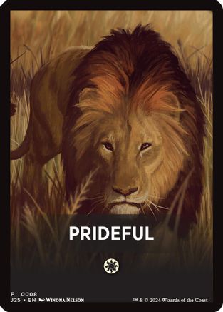Prideful Theme Card (J25-008) [Foundations Jumpstart]