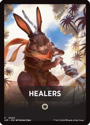 Healers Theme Card (J25-005) [Foundations Jumpstart]